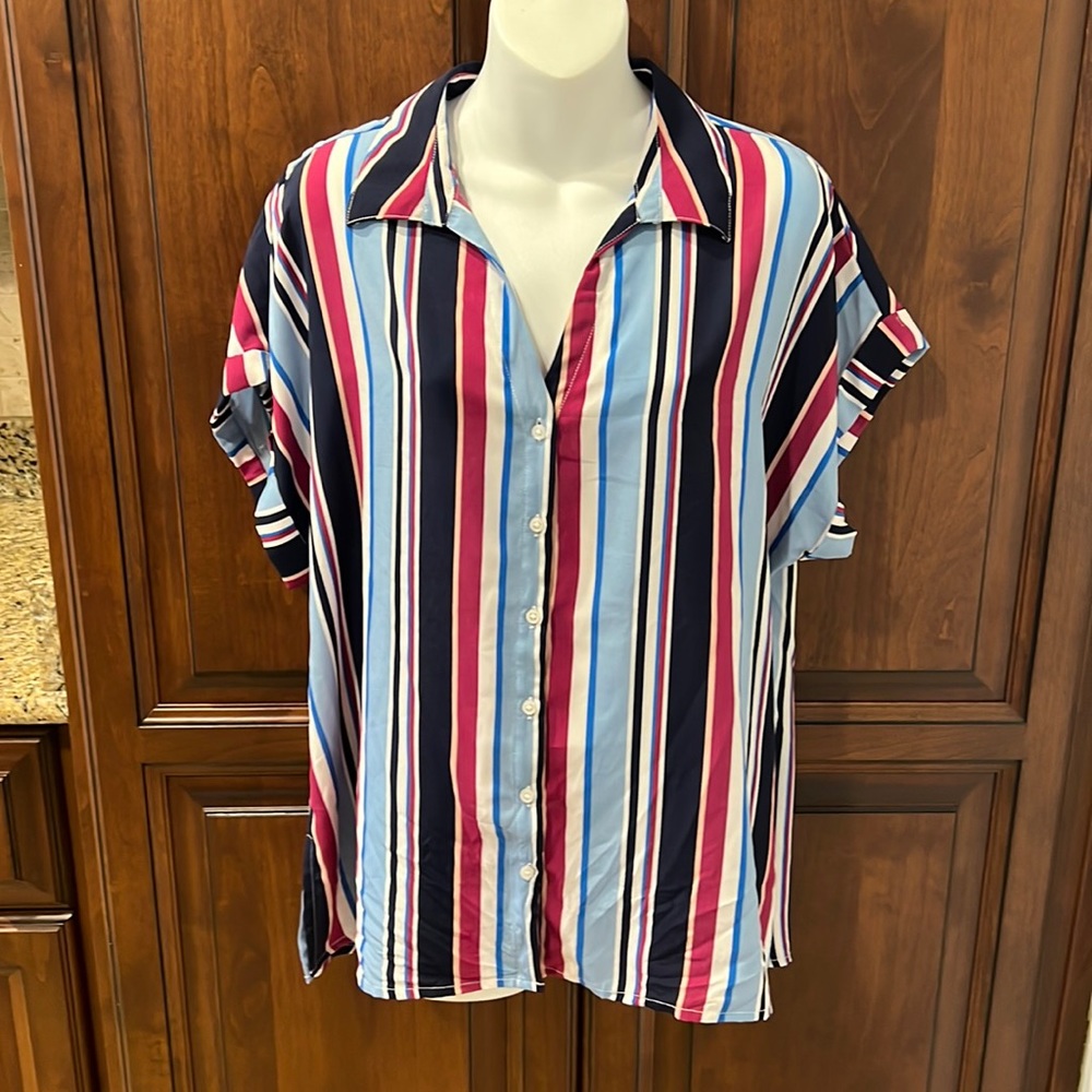 Massini button up blouse